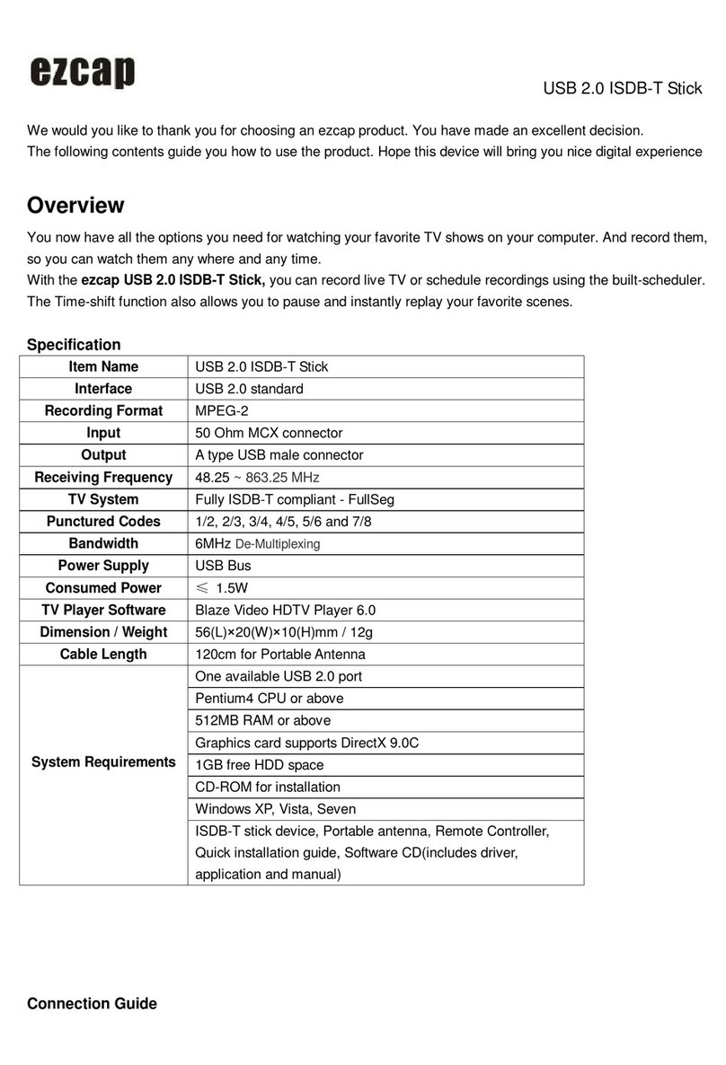 EzCAP CVMK-K188 user manual
