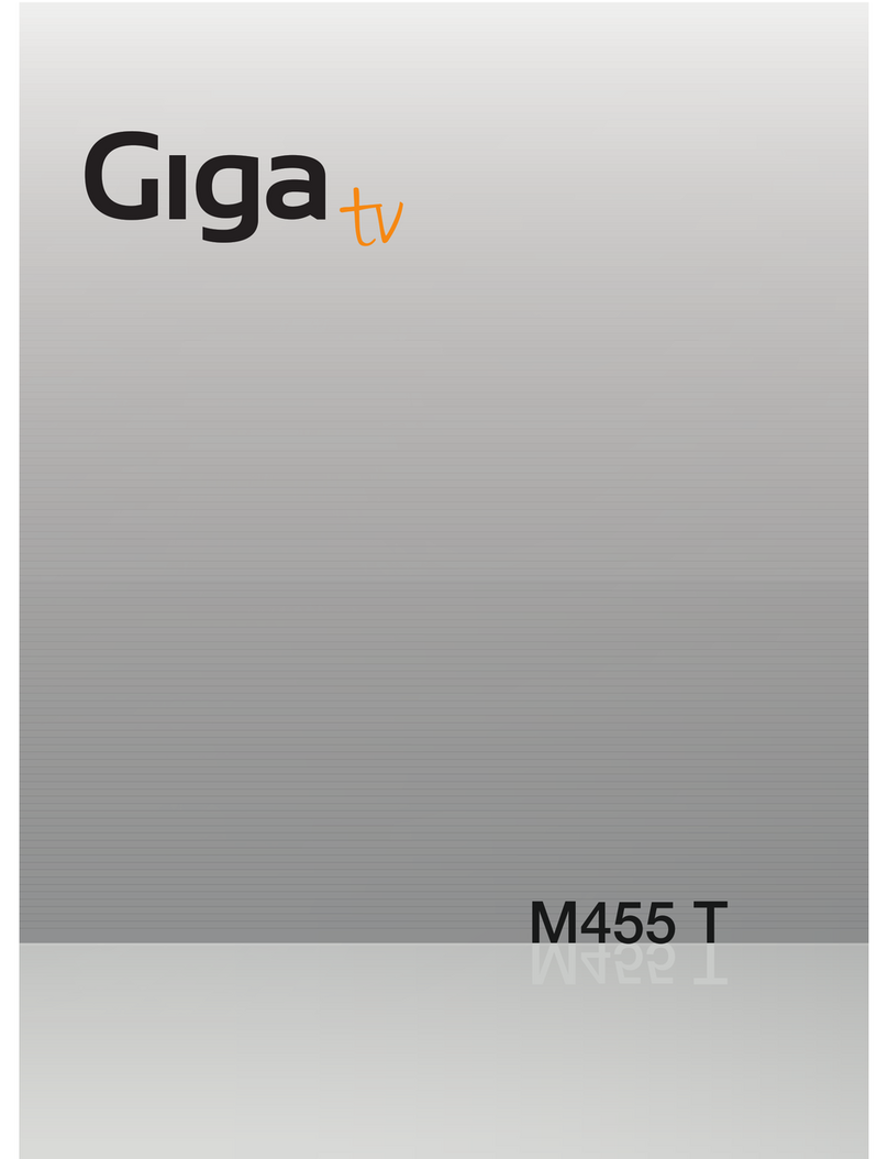 GigaTV M455 T owner's manual