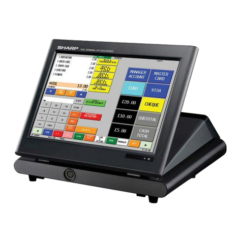 Sharp UP-X300 User manual