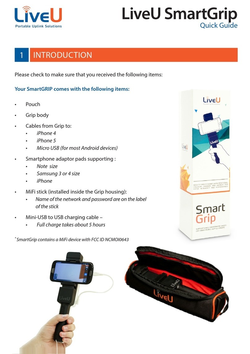 LiveU smartgrip quick guide