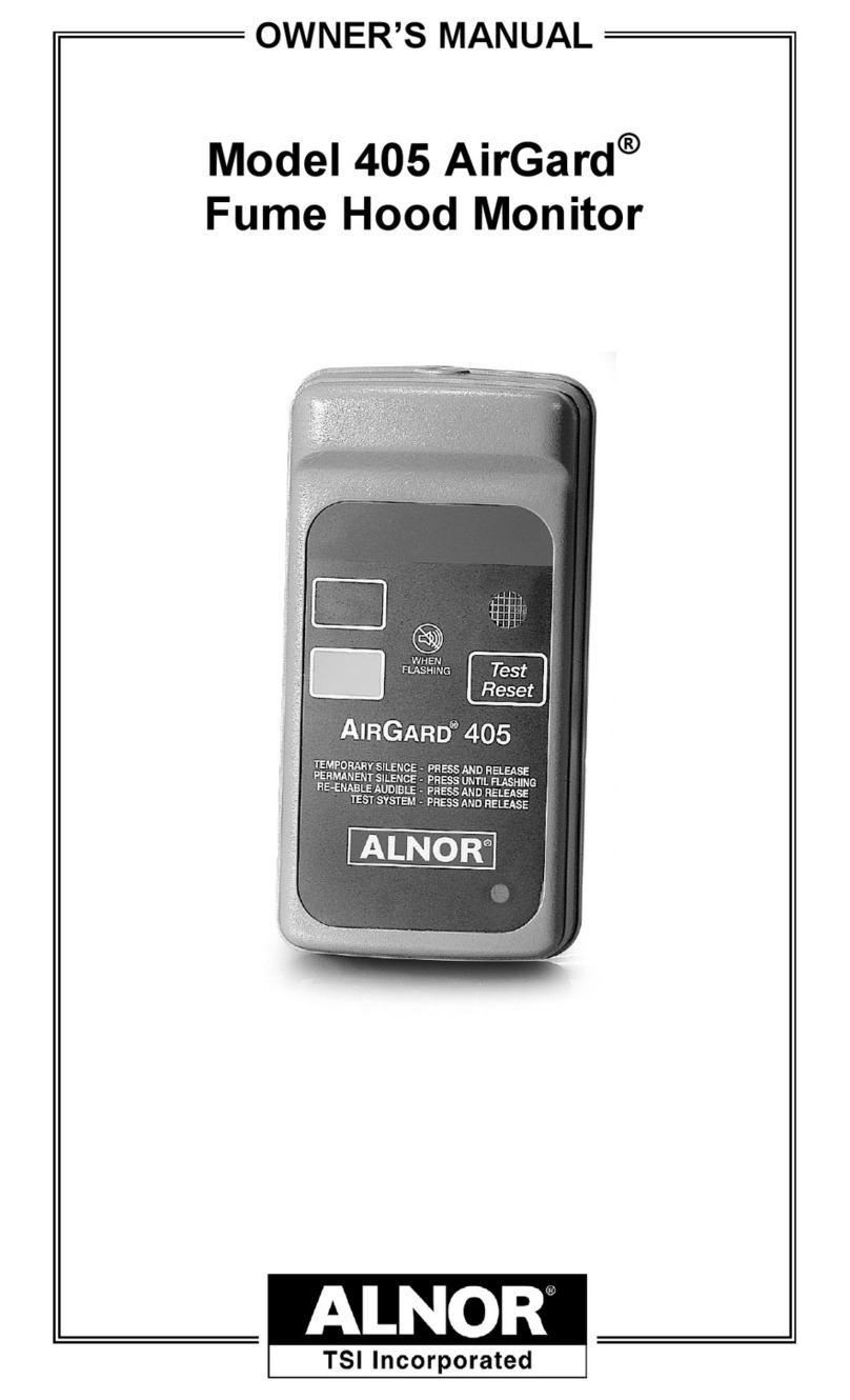 Alnor AirGard 405 User manual