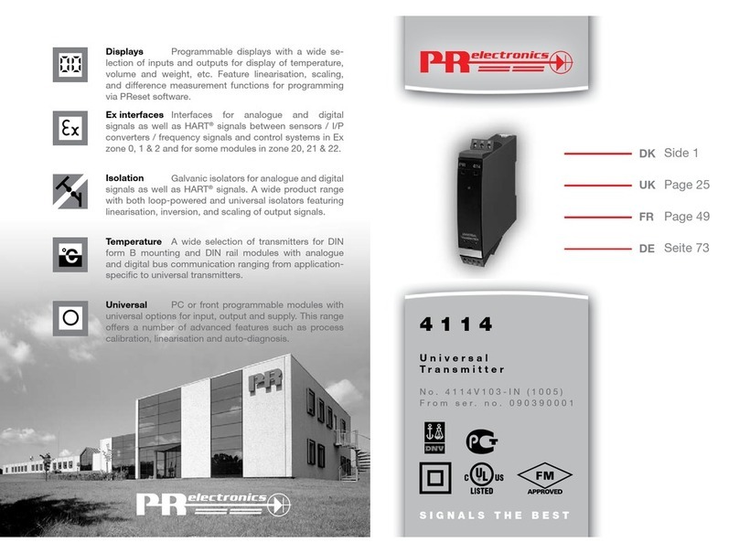 PR PReasy 4114 user guide