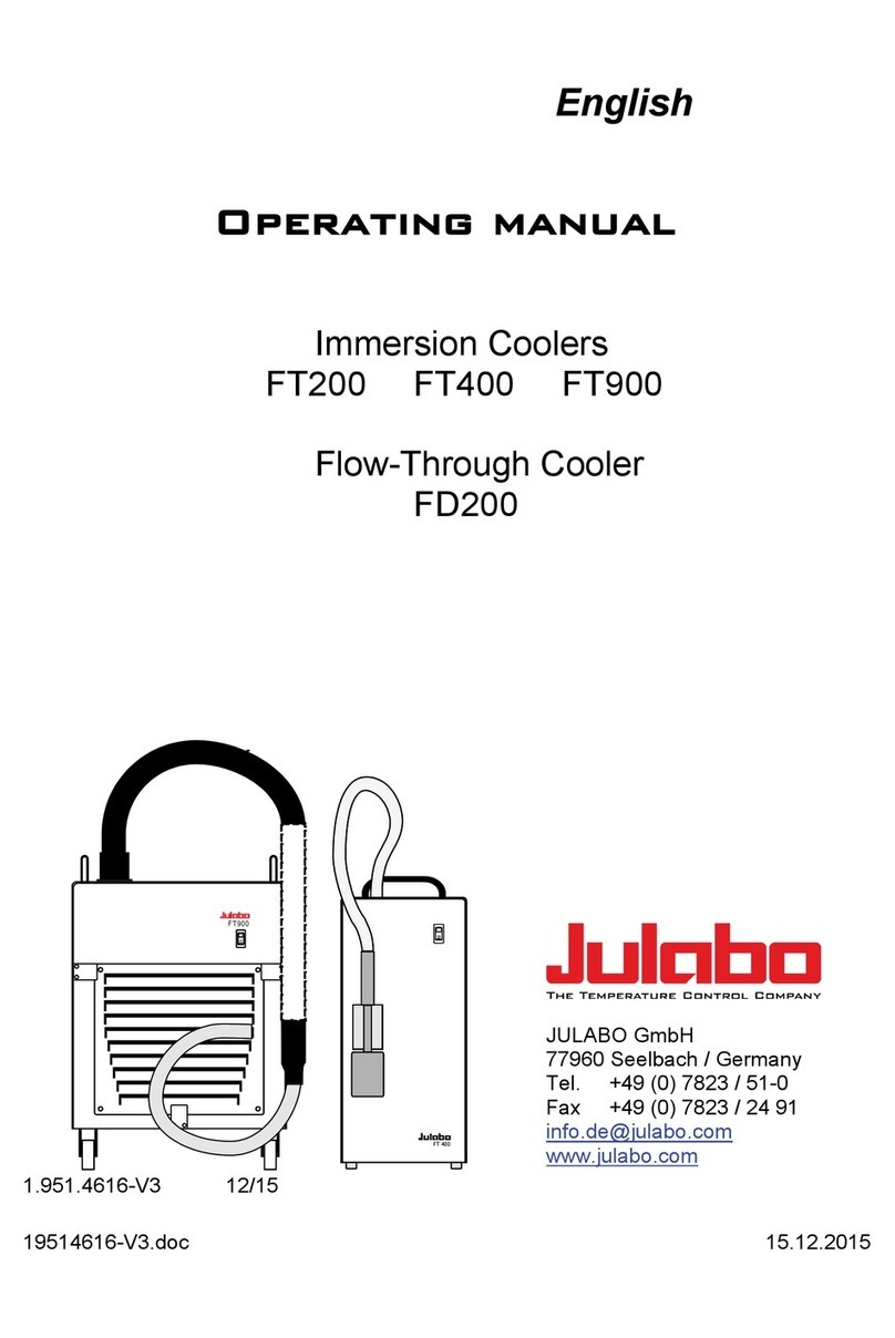 Julabo FT200 operating manual