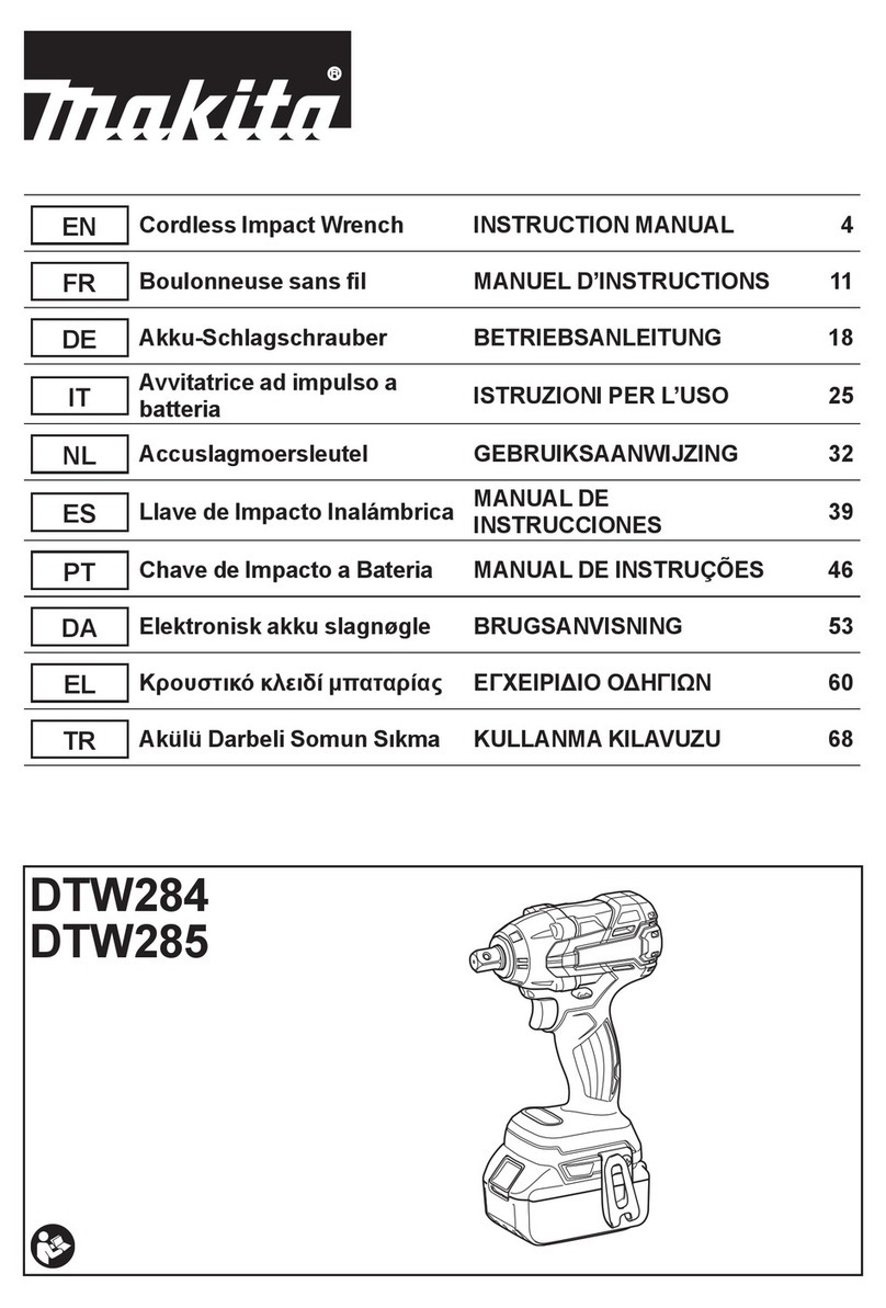 Makita DTW284 instruction manual