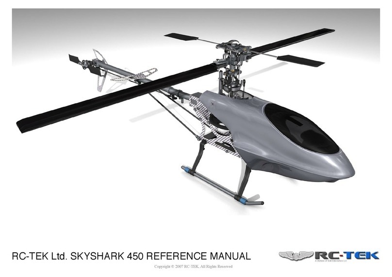 RC-Tek SKYSHARK 450 User manual