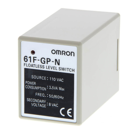 Omron 61F-GP-N User manual