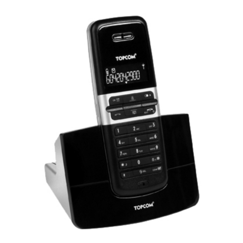Topcom BUTLER M1200 User manual Topcom BUTLER M1200 User manual