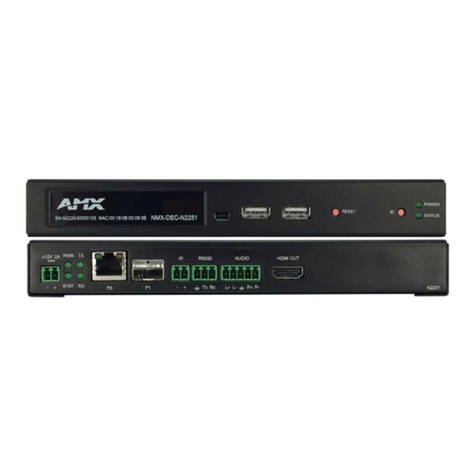 AMX NMX-ENC-N2151 User manual