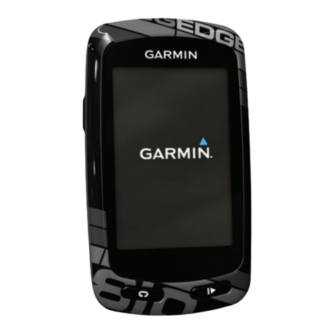 Garmin Edge 810 owner's manual