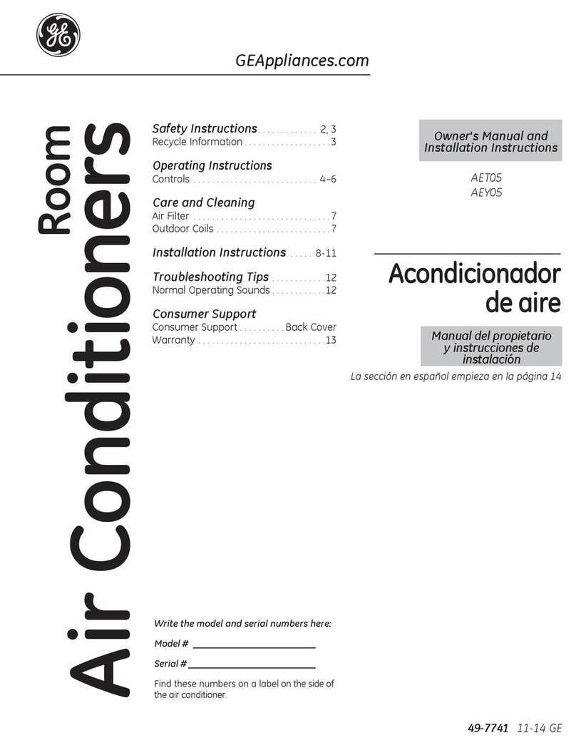 GEAppliances AET05 Operating instructions GEAppliances AET05 Operating instructions