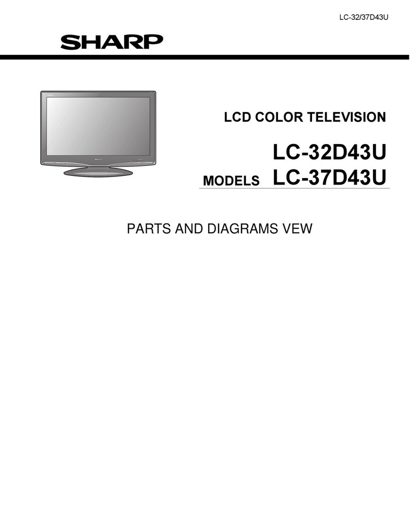 Sharp LC32D43U - LC - 32" LCD TV Manual
