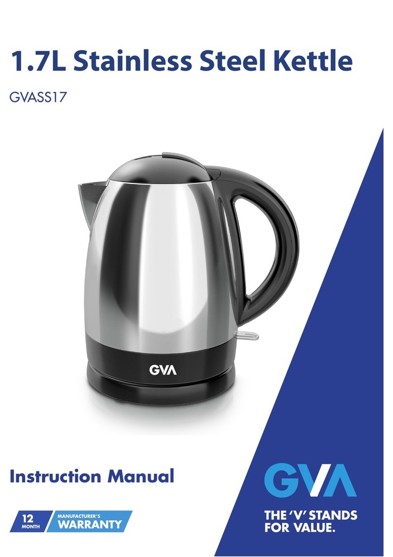 GVA SS17 User manual