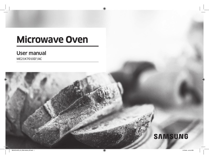 Samsung ME21K7010D*/AC Series user manual