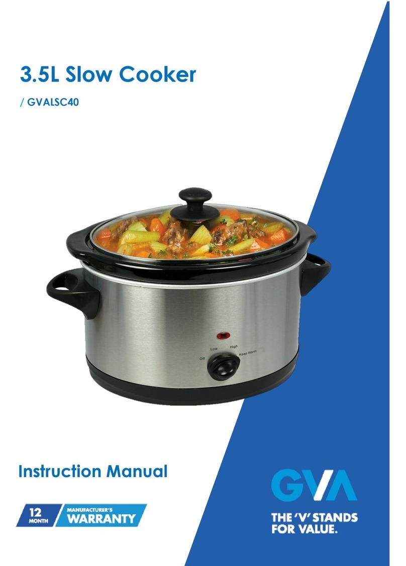 GVA LSC40 instruction manual