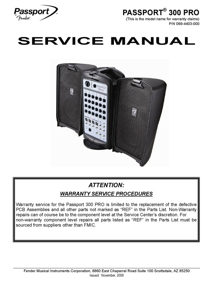 Amazon PASSPORT 300 PRO Service manual