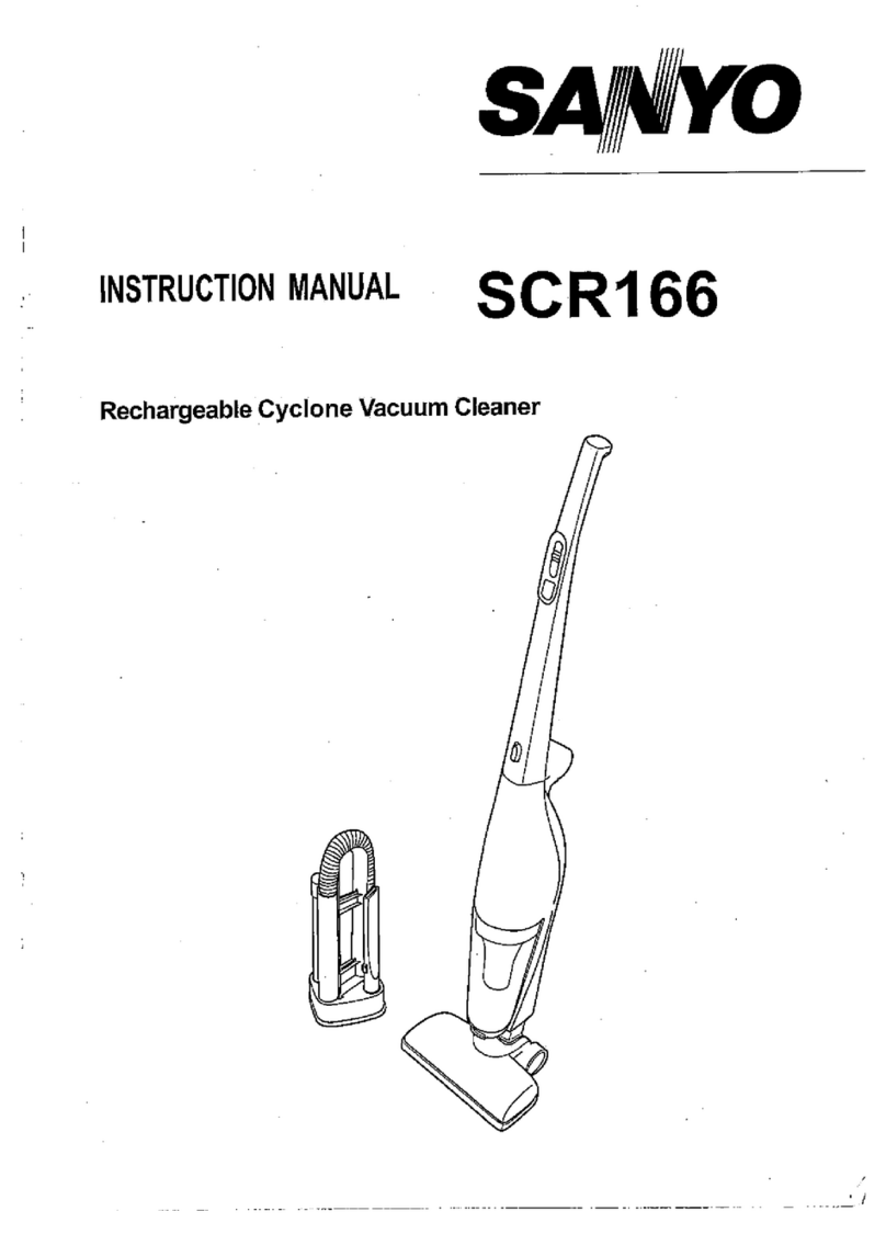 Sanyo SC-R166 instruction manual