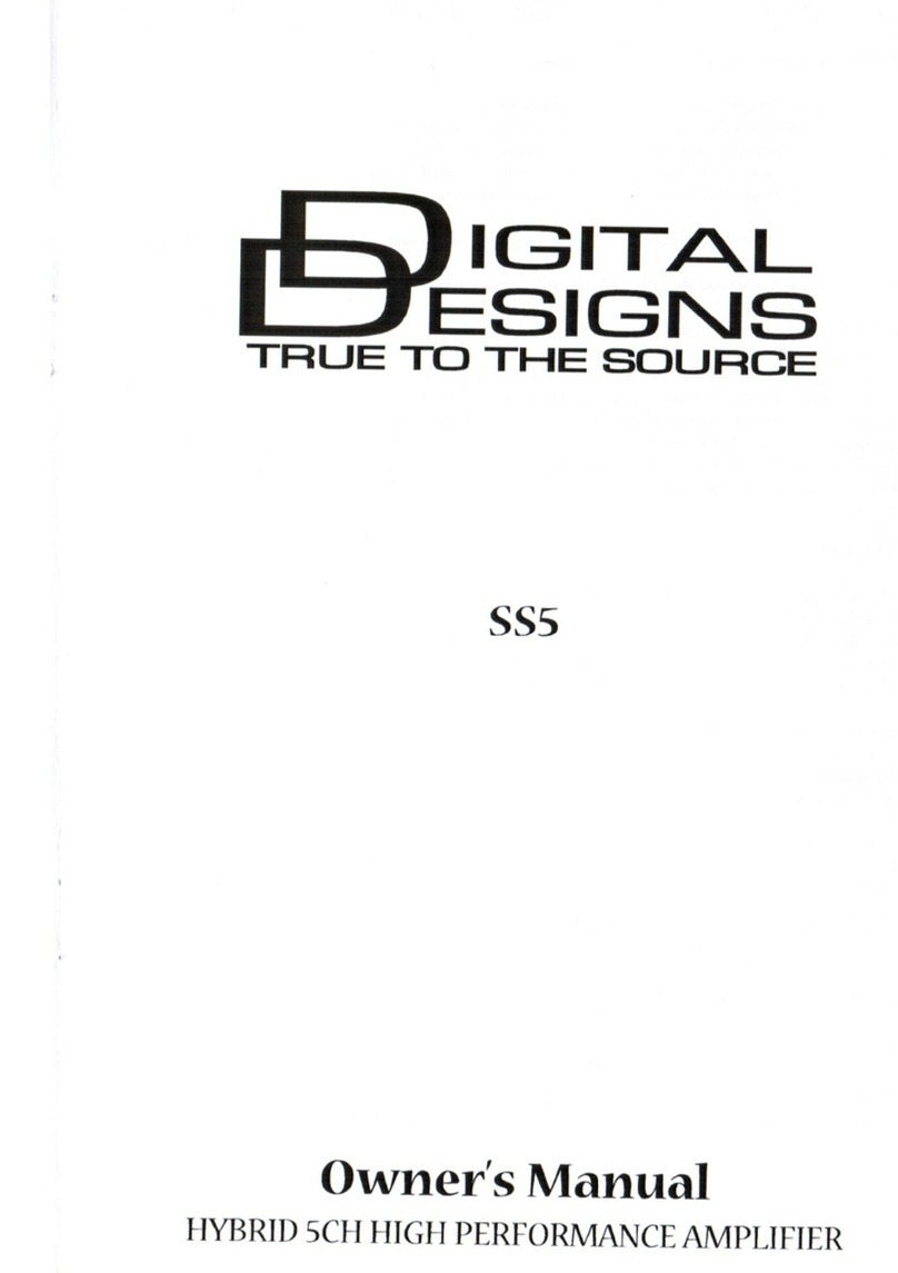 DD Audio SS5 owner's manual