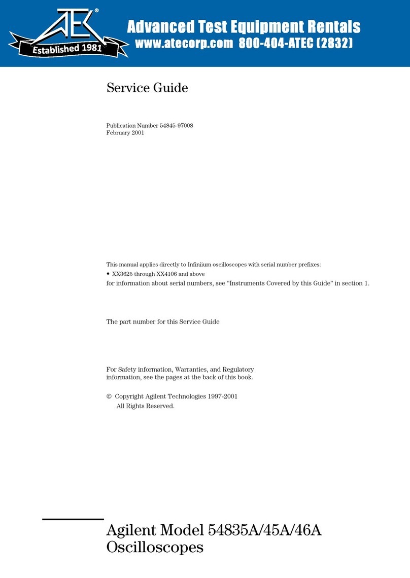 Agilent Technologies 54835A User manual