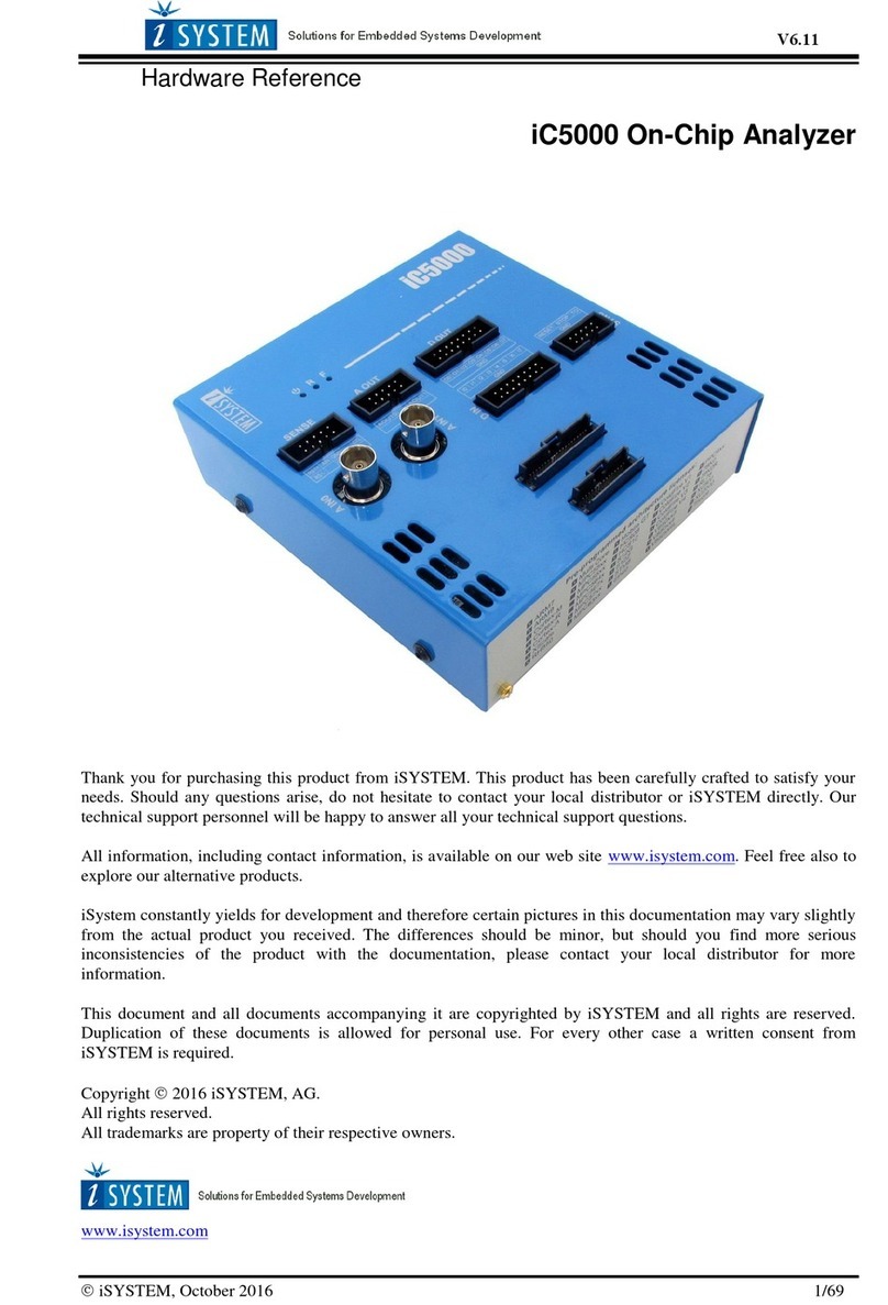 iSystem iC5000 Application guide