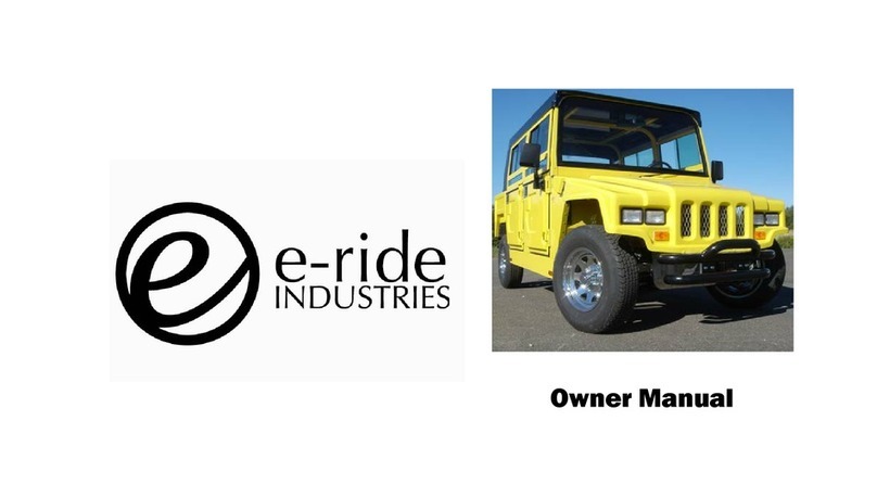 E-ride Industries EXV2 owner's manual