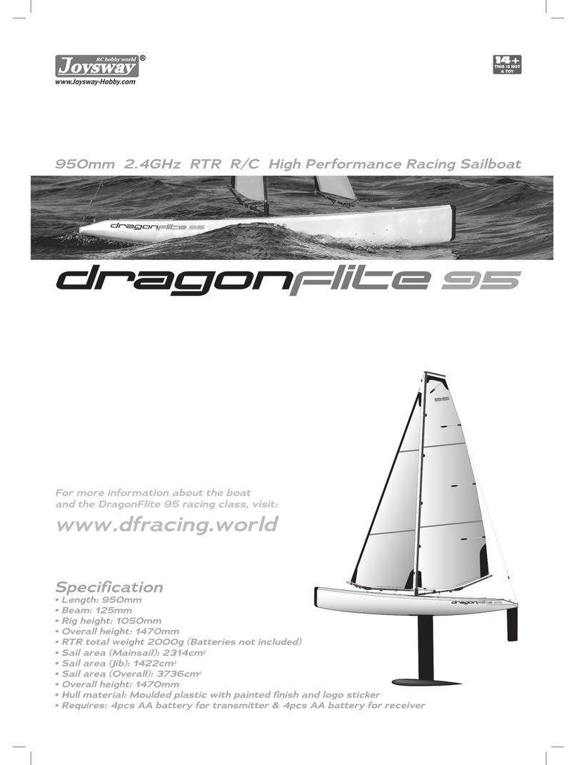 DRAGONFLITE 95 8811 instruction manual