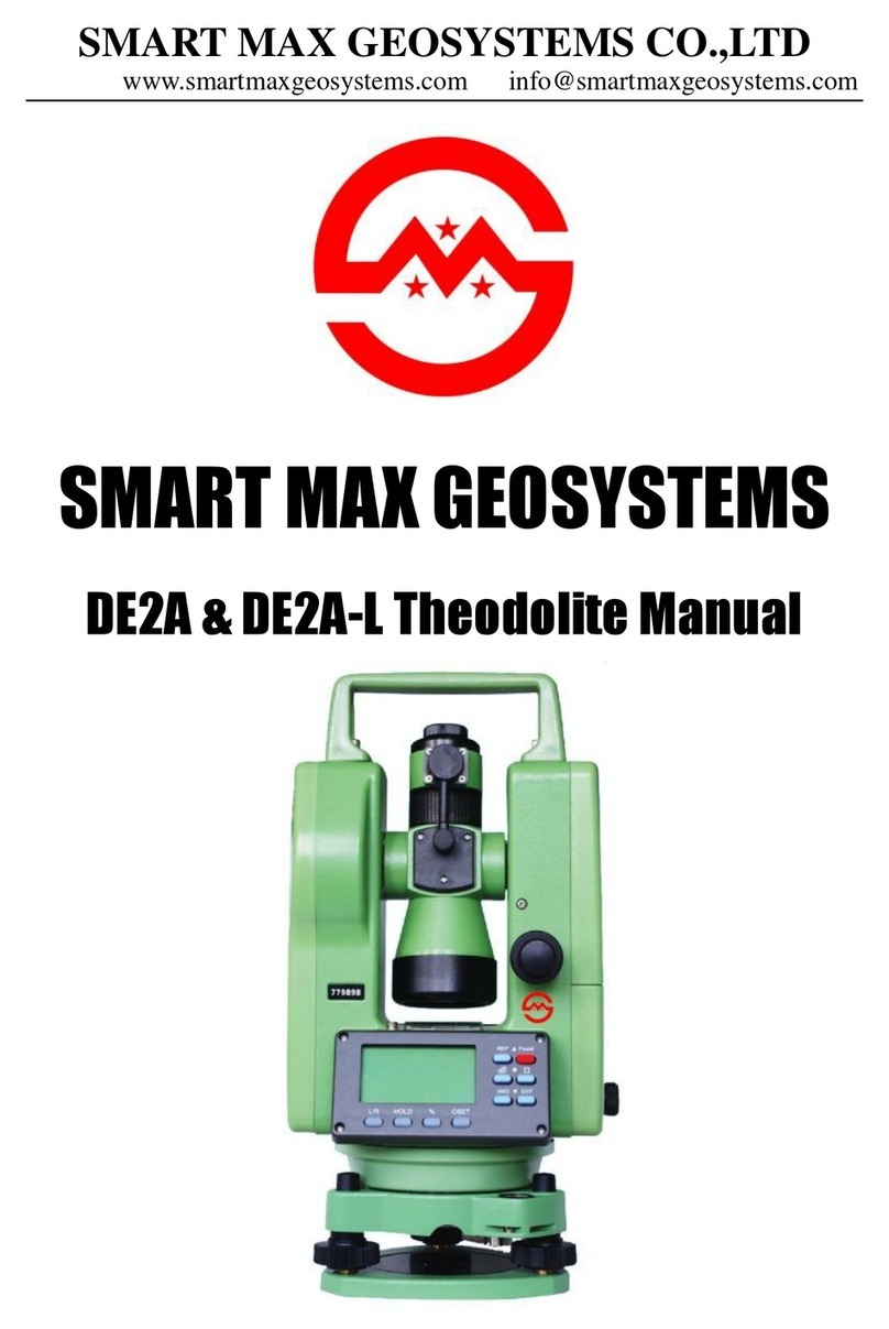 SMART MAX GEOSYSTEMS DE2A manual