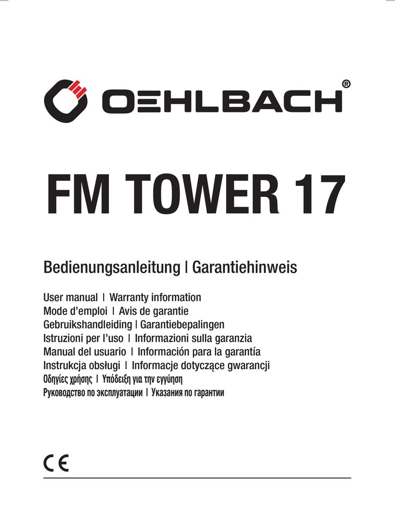 Oehlbach FM Tower 17 user manual