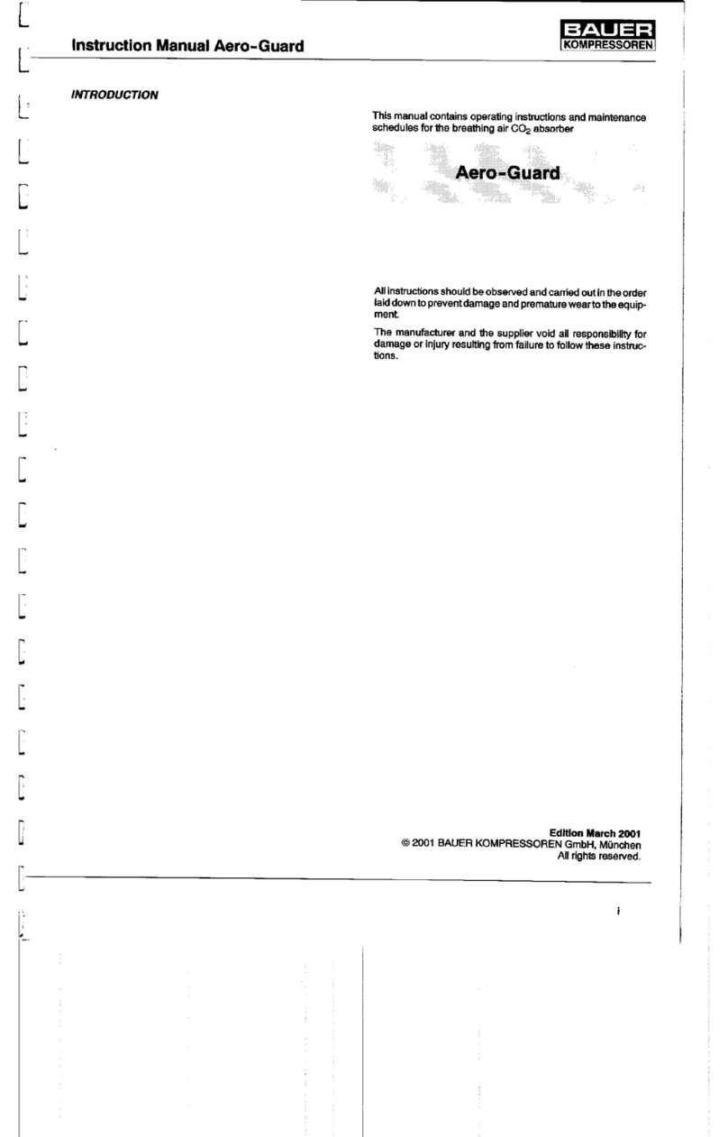 Bauer Aero-Guard User manual
