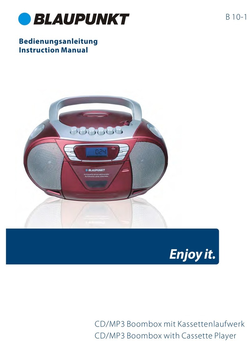Blaupunkt B 10-1 instruction manual