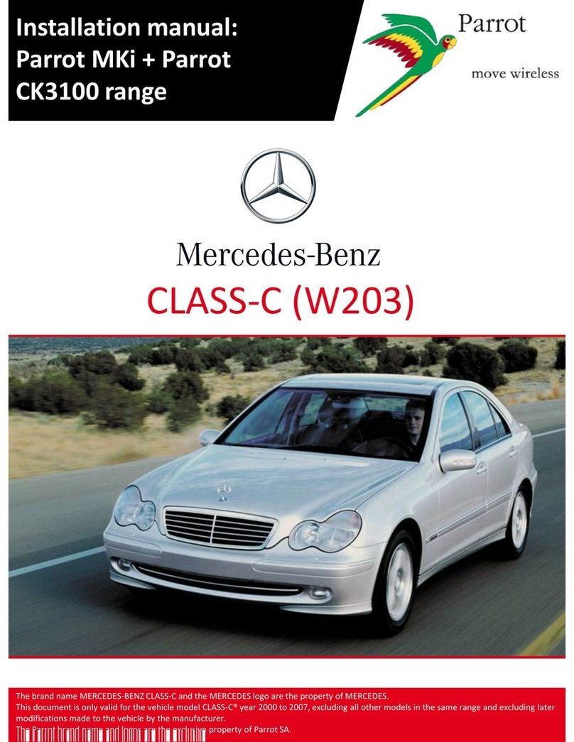 Parrot CK3100 Series installation manual