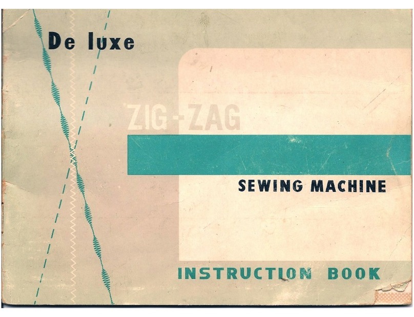 Universal De Luxe Zig Zag Instruction book