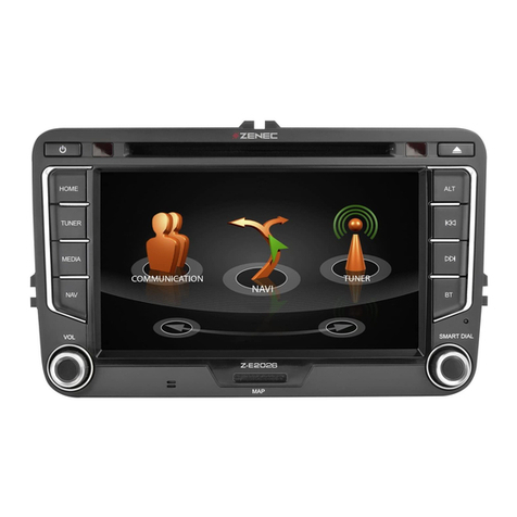 ZENEC Z-E2026 installation manual