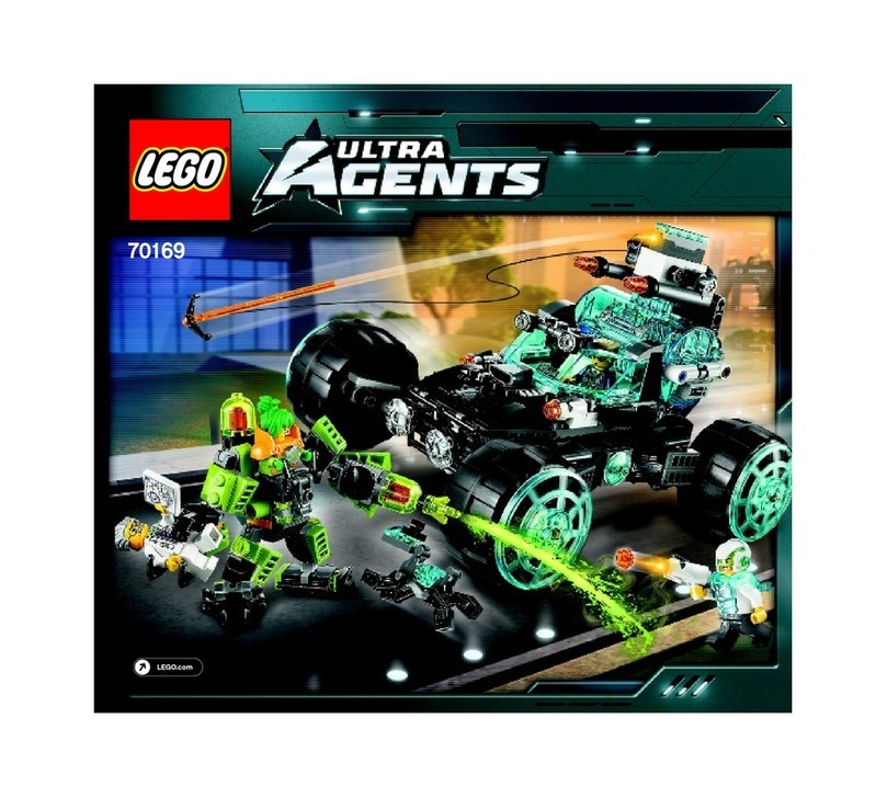 LEGO Ultra Agents 70169 User manual