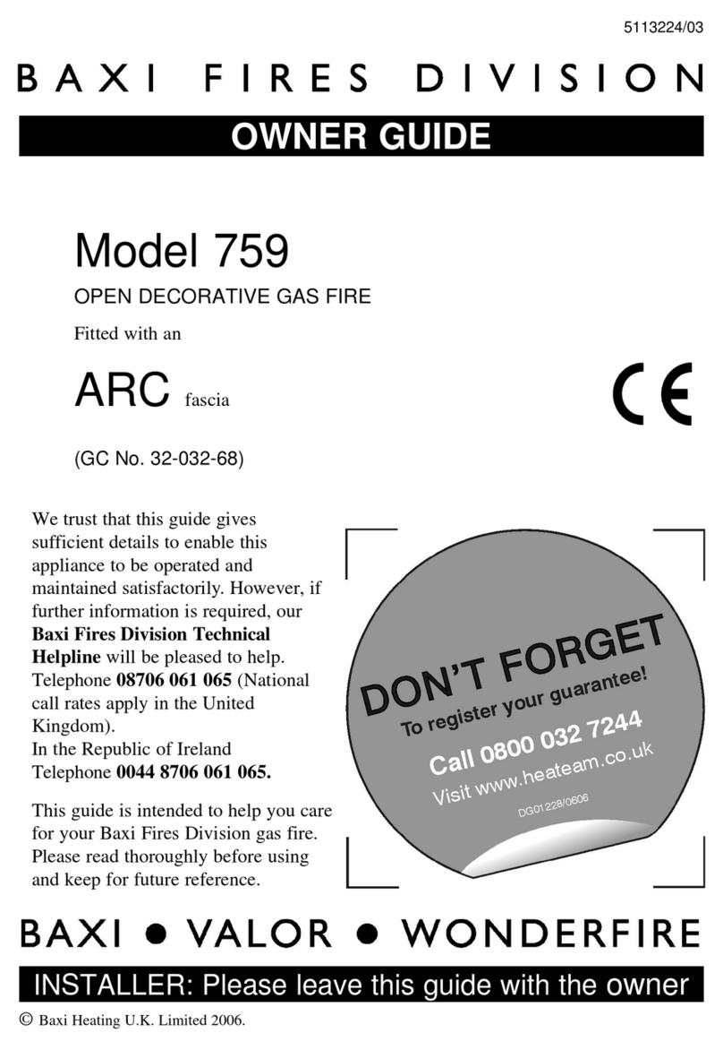 Baxi 759 owner's guide