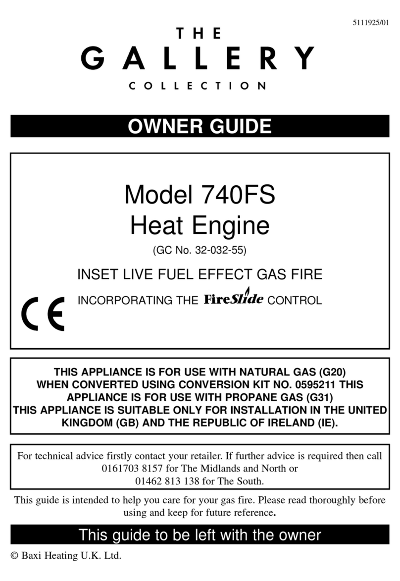 Baxi 740FS owner's guide