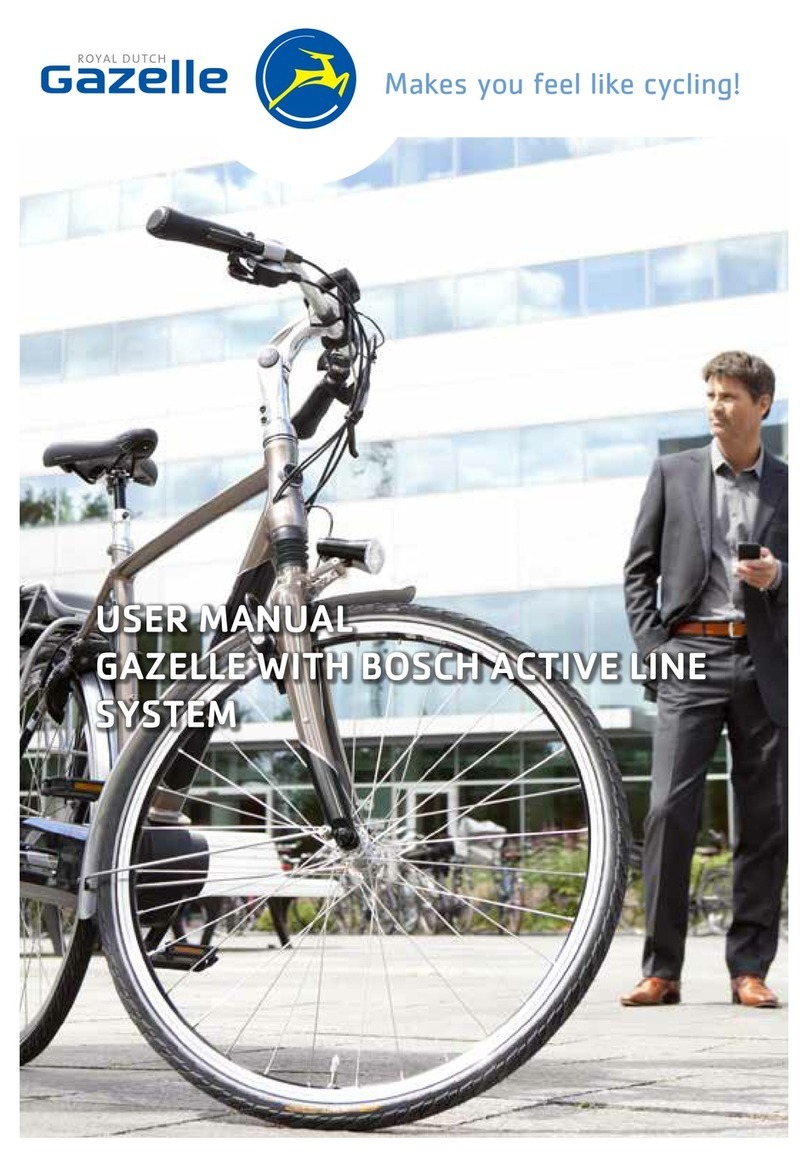 Gazelle Bosch Active Line user manual