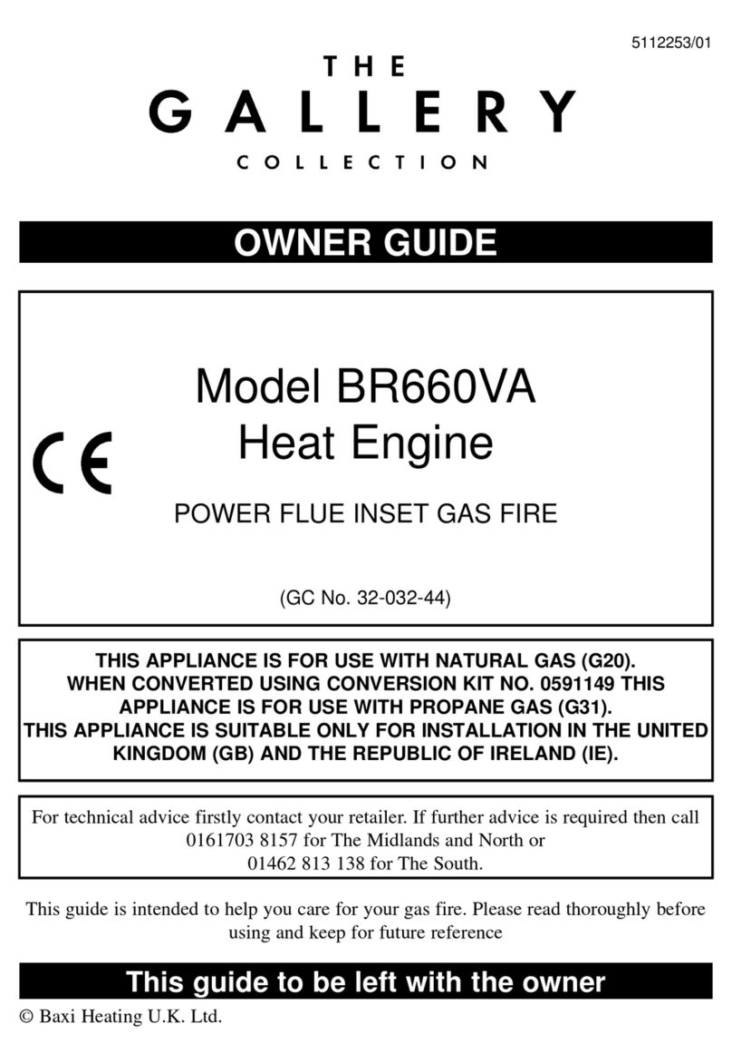 Baxi BR660VA User manual Baxi BR660VA User manual