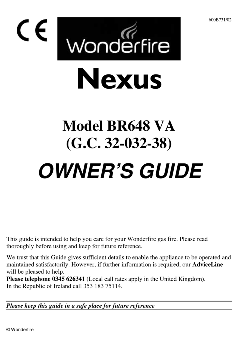 Wonderfire nexus BR648 VA User manual