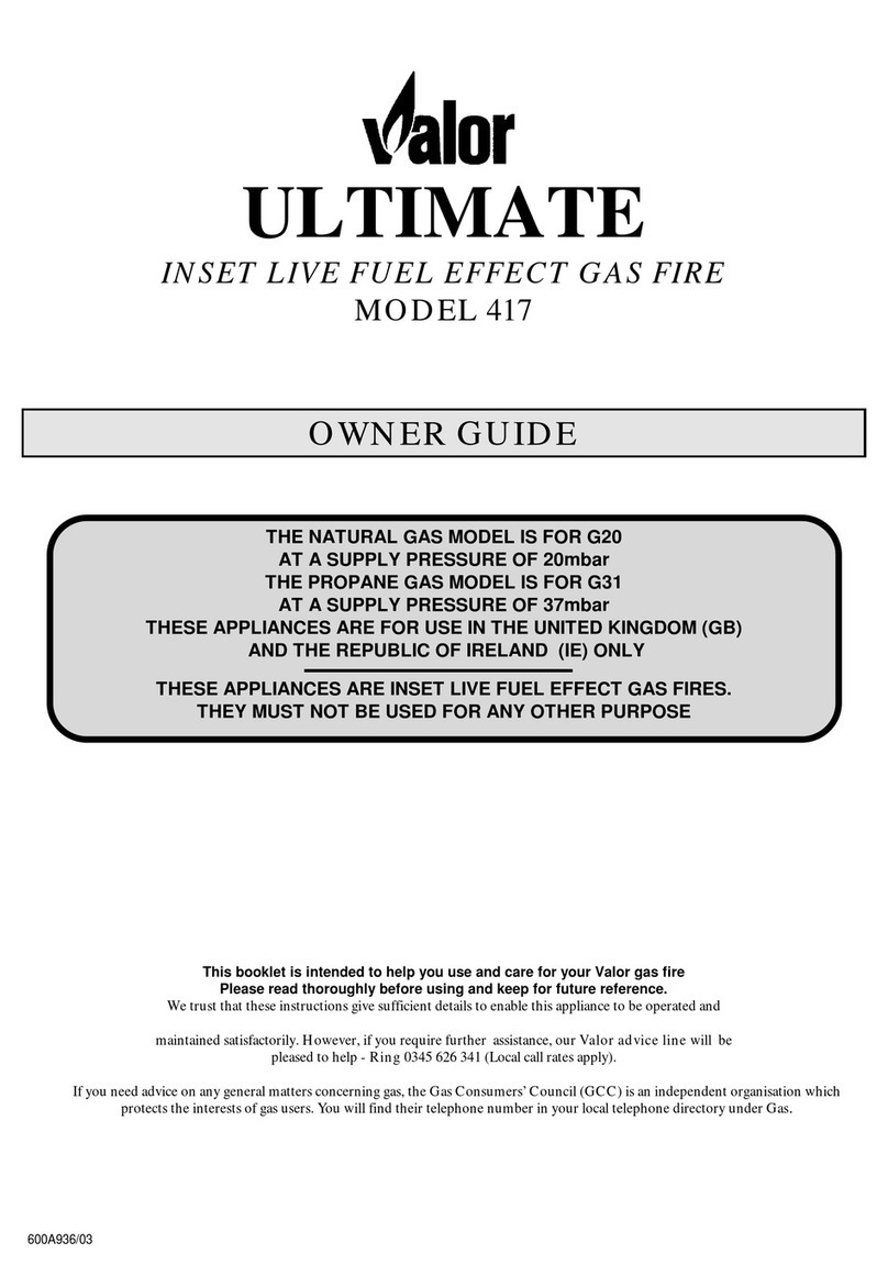 Valor 417 User manual