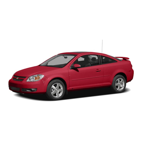 Chevrolet 2009 Cobalt Assembly instructions