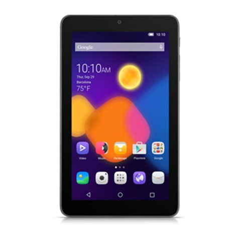 Alcatel Onetouch Pixi 3 (7) 8057 quick start guide