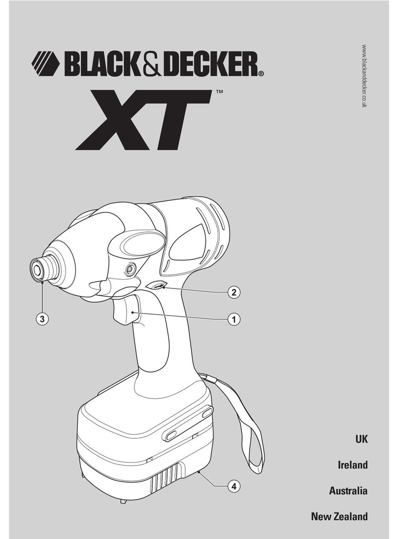 Black & Decker XTC12IK User manual Black & Decker XTC12IK User manual