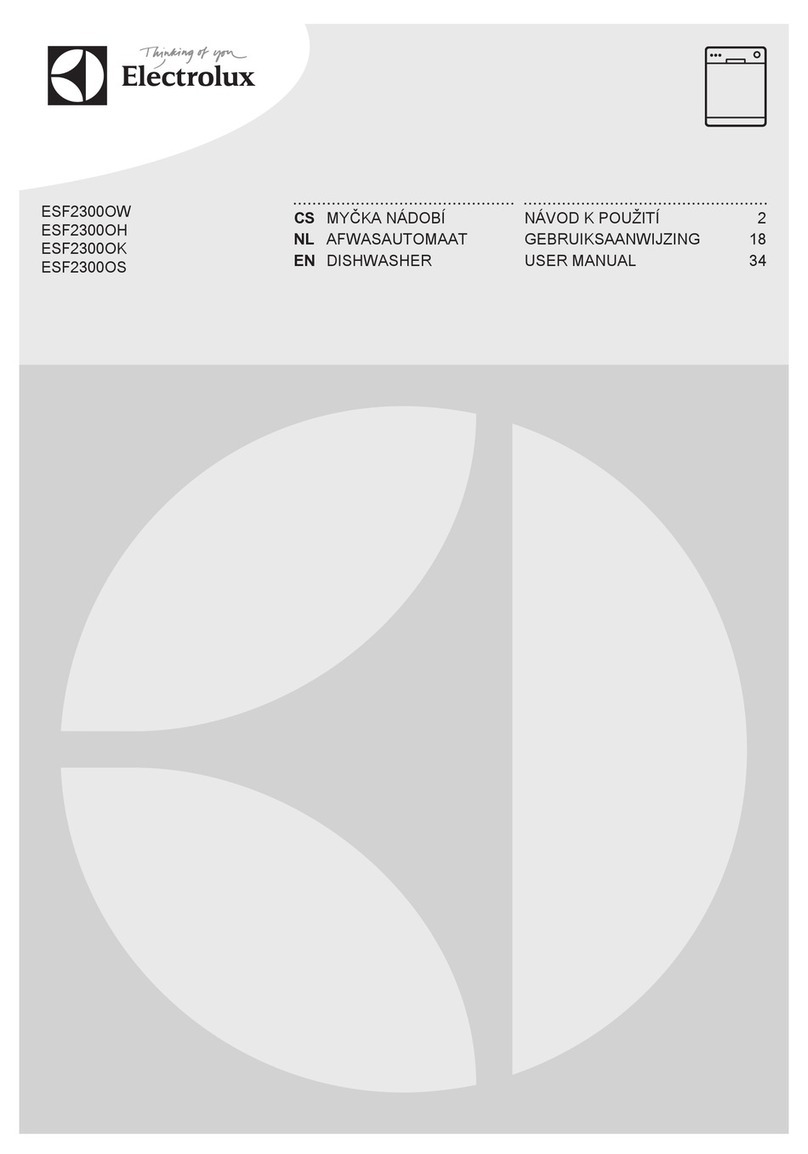 Electrolux ESF2300OS user manual