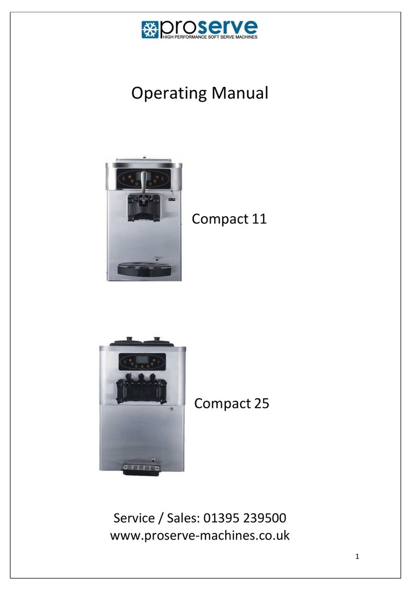 Proserve Compact 25 operating manual