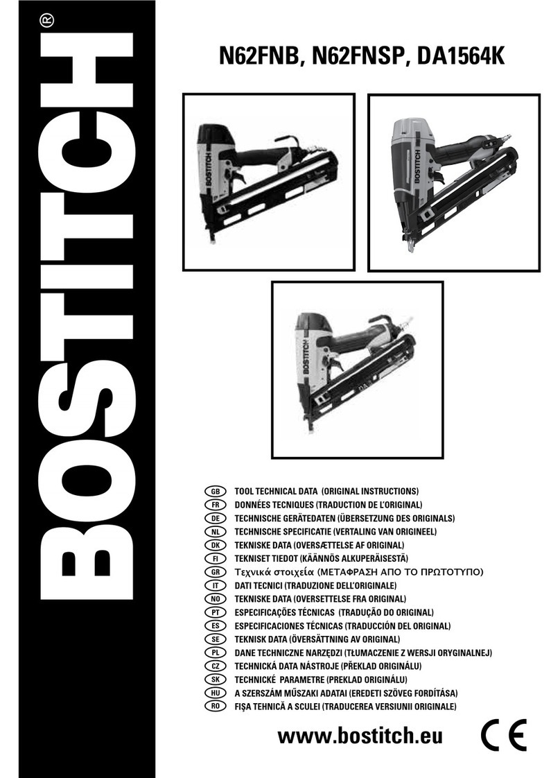 Bostitch DA1564K Original instructions