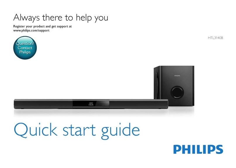 Philips HTL3140B User manual
