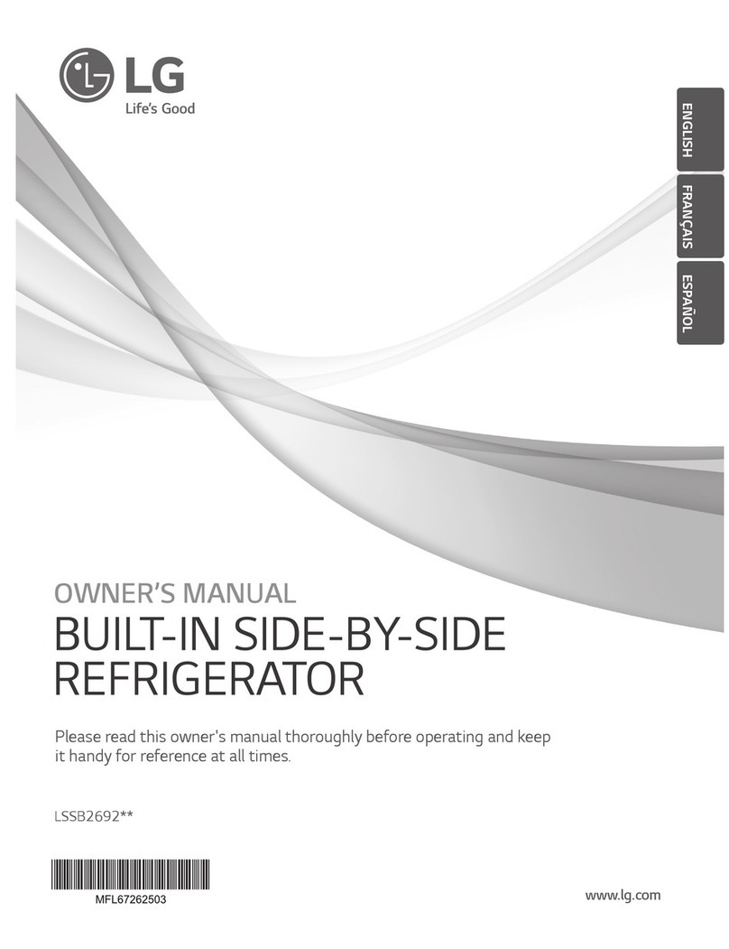 LG LSSB2692 SERIES User manual