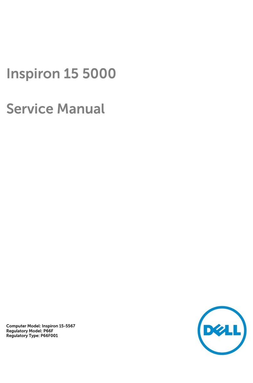 Dell INSPIRON 15 5500 Service manual