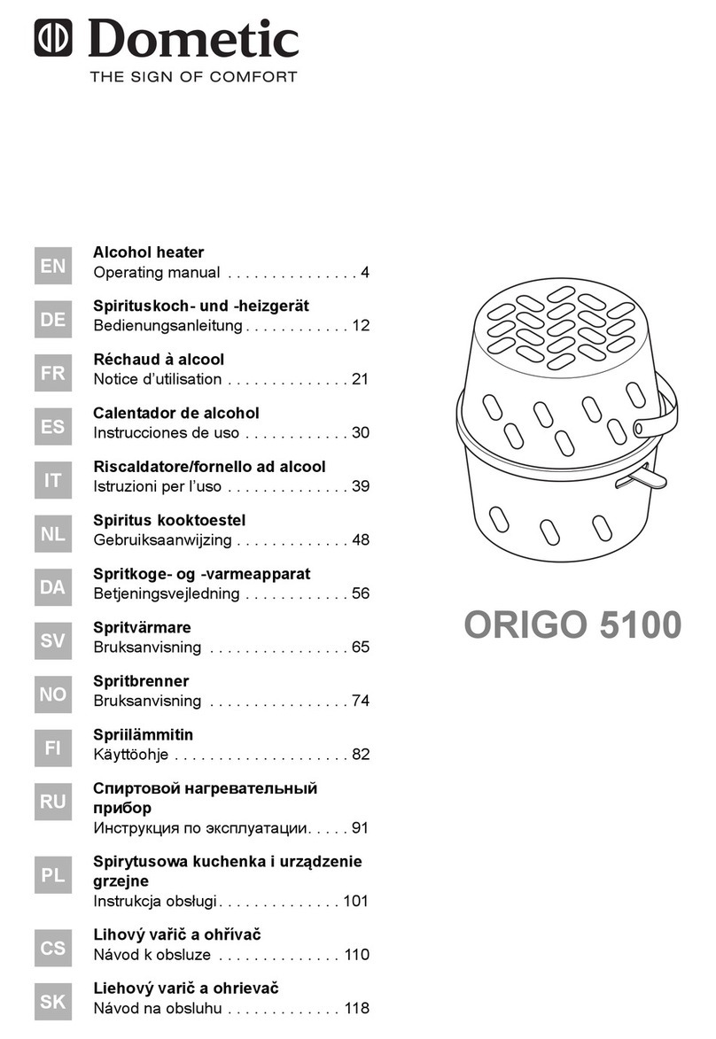 Dometic ORIGO 5100 User manual