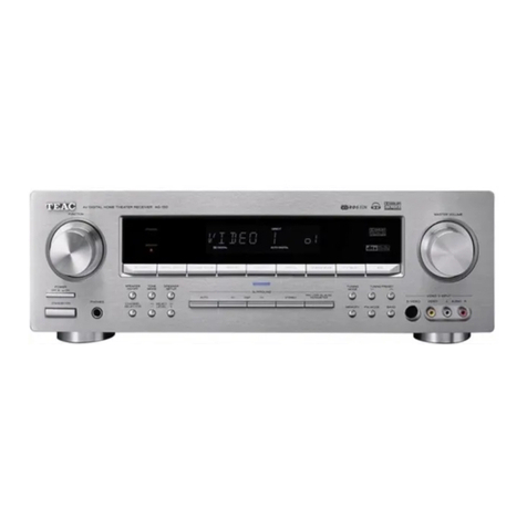 Teac AG-10D User manual